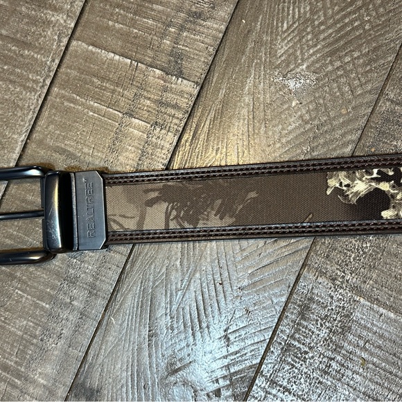 "New Real Tree Camo and Brown Belt - 40 Inches - Never Worn" - Picture 9 of 12